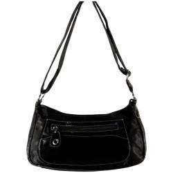 Laurence C - sac à main, sac bandoulière noir. 3