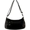 Laurence C - sac à main bandoulière noir