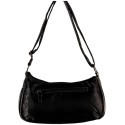 Laurence C - sac à main bandoulière noir
