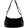 Laurence C - sac à main bandoulière noir