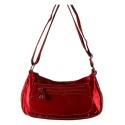 Laurence C - sac bandoulière, sac à main rouge