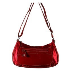 Laurence C - sac bandoulière, sac à main rouge. 1