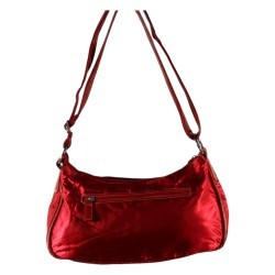 Laurence C - sac bandoulière, sac à main rouge. 3
