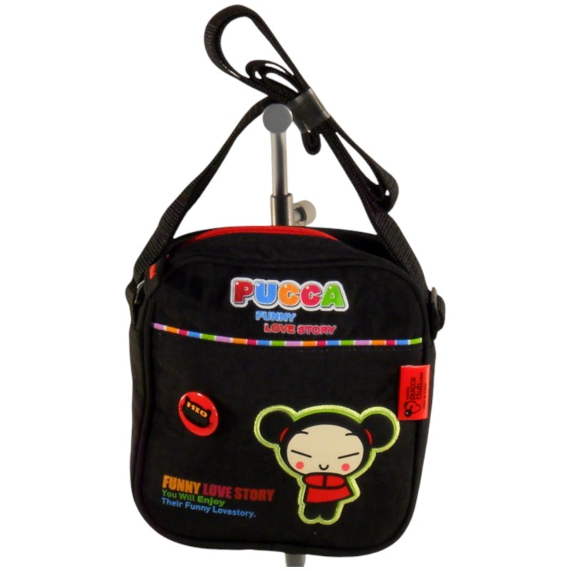 PUCCA - sac enfant bandoulière noir (petit modèle) PUCCA - sac enfant bandoulière noir (petit modèle)
