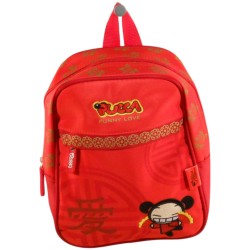 PUCCA - Sac à dos enfant rouge (petit modèle)