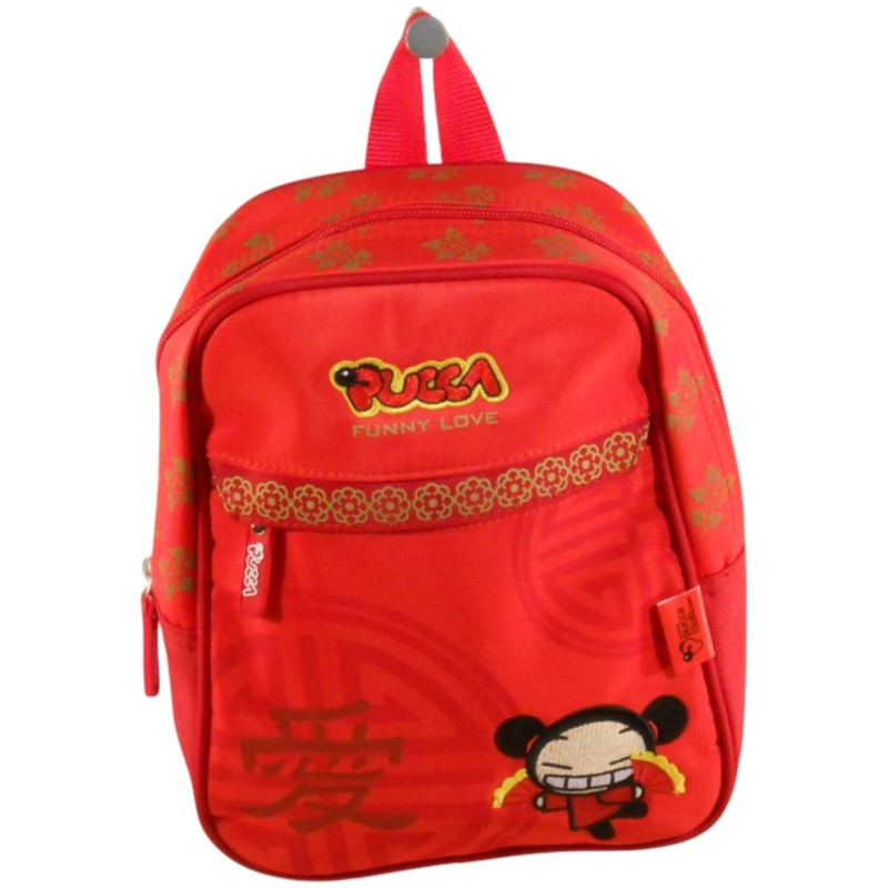 PUCCA - Sac à dos enfant rouge (petit modèle) PUCCA - Sac à dos enfant rouge (petit modèle)