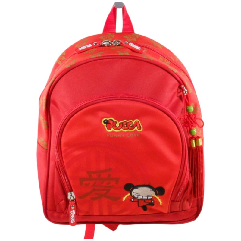 PUCCA - Sac à dos enfant rouge (grand modèle) PUCCA - Sac à dos enfant rouge (grand modèle)