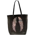 M & E - sac cabas noir