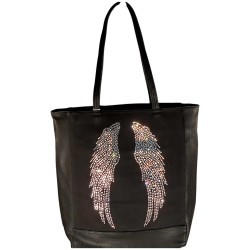 M & E - sac cabas noir. 1