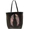 M & E - sac cabas noir. 1
