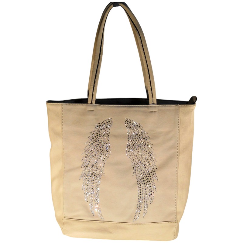 M & E - sac cabas beige M & E - sac cabas beige