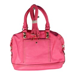 M & E - sac à main fuchsia