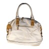 M & E - sac à main blanc