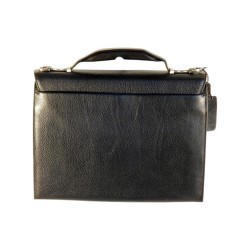 L'AVENTURIER - Serviette, cartable en cuir 1 soufflet. 4