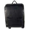 L'AVENTURIER - sac à dos en cuir vachette souple noire
