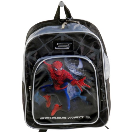 SPIDERMAN - Sac à dos enfant noir. grand modèle