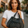 Laurence C- Grand sac en toile imprimée. 4