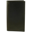 Porte-Chéquier Portefeuille en Cuir de Vachette  Noir – Élégance et Organisation
