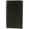 Porte chéquier de marque SPIRIT noir en cuir vachette.1 Porte chéquier de marque SPIRIT noir en cuir vachette.1