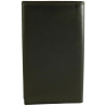 Porte chéquier de marque SPIRIT noir en cuir vachette