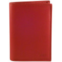 Portefeuille SPIRIT en Cuir de Vachette Rouge – Élégance et Organisation