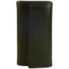 Porte clés de marque SPIRIT en cuir vachette collet noir. 1 Porte clés de marque SPIRIT en cuir vachette collet noir. 1