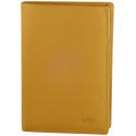 Portefeuille cuir marrron clair 3 volets de marque SPIRIT