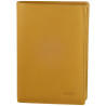 Portefeuille cuir marrron clair 3 volets de marque SPIRIT. 1