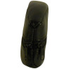 Porte monnaie de marque SPIRIT en cuir vachette collet noir.