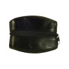Porte monnaie de marque SPIRIT en cuir vachette collet noir.