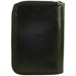 porte monnaie de marque SPIRIT en cuir vachette collet noir. 4 - r6543 noir