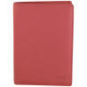 Portefeuille grand format en cuir vachette rose de marque FANCIL. 1-fa202-rose