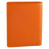 Portefeuille petit format de marque fancil en cuir vachette orange. 4-fa203-orange