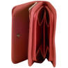 Porte monnaie de marque FANCIL en cuir vachette rose. 3-fa209-rose
