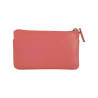 Porte monnaie FANCIL en cuir vachette rose.-1 Porte monnaie FANCIL en cuir vachette rose.-1