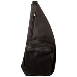 LOUIS C sac asymetrique marron.-1