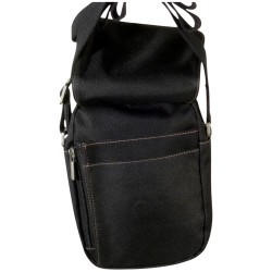 LOUIS C sac bandoulière noir pour homme.-2