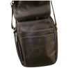 LOUIS C sac bandoulière marron pour homme