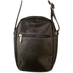 LOUIS C sac bandoulière noir pour homme.-3