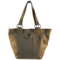 PHYNES - Sac à main en cuir vachette sable
