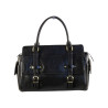Sac à main en cuir vachette noir