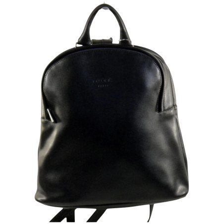 Sac à dos pour femme en cuir - OXONE Sac à dos bleu marine