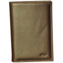 Portefeuille cuir vachette marron de marque SPIRIT