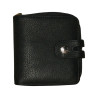 Porte-monnaie LOUIS C noir - 7 cartes, cuir vachette