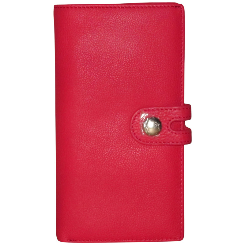 Louis C - porte monnaie long rouge