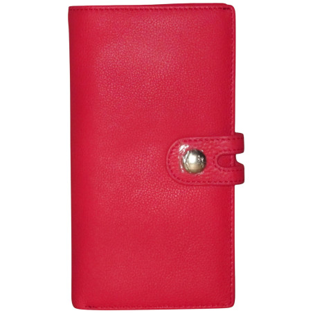 Louis C - porte monnaie long rouge