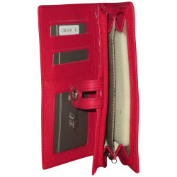 Louis C - porte monnaie long rouge