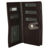 Louis C - porte monnaie long marron