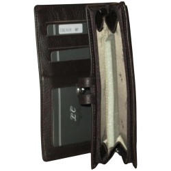 Louis C - porte monnaie long marron-chl-918-marron-3