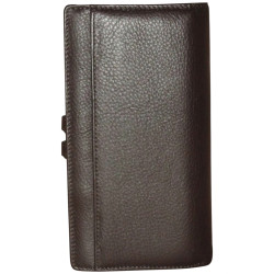 Louis C - porte monnaie long marron